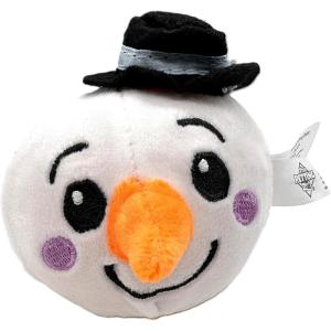 The Petting Zoo Christmas Themed Squishy Sensory Squeeze Toy, Gifts for Kids, Zoologee Squishiez Animals, Gingerbread Man, Snowman and Reindeer (Snowman)(Snowman)