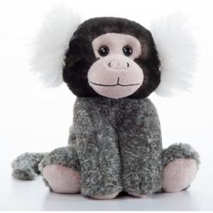 The Petting Zoo Common Marmoset Stuffed Animal Plushie, Gifts for Kids, Wild Onez Wildlife Animals, Monkey Plush Toy 9 Inches