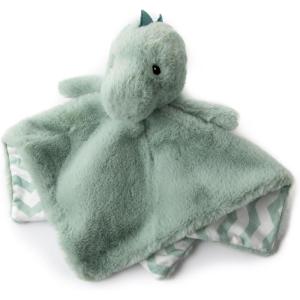 The Petting Zoo Dinosaur Stuffed Animal Plushie Blanket, Gifts for Kids, Bumblez Luvee Animals, Green Dino Plush Toy, 13 inches