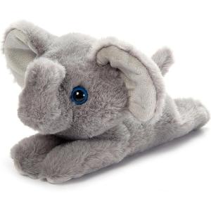 The Petting Zoo Elephant Stuffed Animal Plushie Slap Bracelet, Gifts for Kids, Slapstix Animals, Elephant Plush Toy 10 Inches