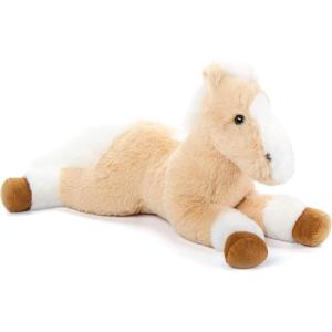 The Petting Zoo Floppy Palamino Horse Stuffed Animal Plushie, Gifts for Kids, Wild Onez Barnyard Animals, Palamino Horse Plush Toy, 16 inches