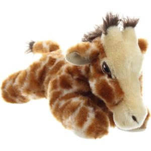 The Petting Zoo Giraffe Stuffed Animal Plushie, Gifts for Kids, Earth Keeperz Wildlife Animals, Zoologee Brown Giraffe Plush Toy, 10 inches