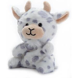 The Petting Zoo Goat Stuffed Animal Plushie, Gifts for Kids, Nuggetz Wildlife Animals, Goat Plush Toy, 6 inches