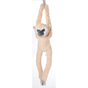 The Petting Zoo Hanging White-Handed Gibbon Monkey Stuffed Animal Plushie, Gifts for Kids, Wildlife Animals, Monkey Plush Toy 20 Inches
