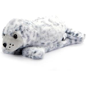 The Petting Zoo Harbor Seal Stuffed Animal Plushie Slap Bracelet, Gifts for Kids, Slapstix Sealife Animals, Harbor Seal Plush Toy, 9 inches