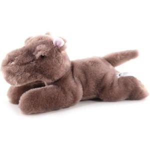 The Petting Zoo Hippo Stuffed Animal Plushie, Gifts for Kids, Earth Keeperz Wildlife Animals, Zoologee Grey Hippo Plush Toy, 10 inches