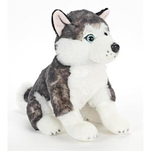 The Petting Zoo Husky Dog Stuffed Animal Plushie, Gifts for Kids, Siberian Husky Dog Plush Toy 12 inches