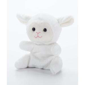 The Petting Zoo Lamb Stuffed Animal Plushie, Spring Gifts for Kids, Nuggetz Animals, White Lamb Plush Toy, 6 inches