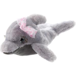 The Petting Zoo, Lash’z Dolphin Stuffed Animal, Gifts for Girls, Plush Toy 14 inches