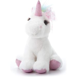 The Petting Zoo, Lash’z Unicorn Stuffed Animal, Gifts for Girls, Unicorn Plush Toy 10 inches