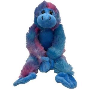 The Petting Zoo Monkey Stuffed Animals, Plush Toys for Girls and Boys, Hanging Monkey Plush Toy Tie Dye -10 inch (Orange), 4230×3(Blue)