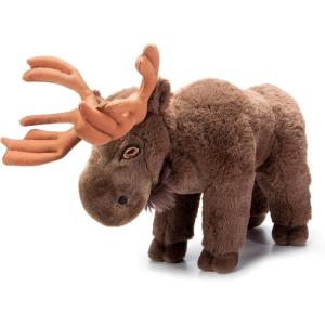 The Petting Zoo Moose Stuffed Animal Plushie, Gifts for Kids, Earth Keeperz Wildlife Animals, Zoologee Moose Plush Toy, 13 inches