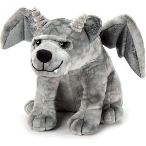 The Petting Zoo Mystical Gargoyle Stuffed Animal Plushie, Gifts for Kids, Mystical Animals, Gray Gargoyle Plush Toy 12 Inches