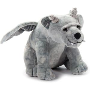 The Petting Zoo Mystical Gargoyle Stuffed Animal Plushie, Gifts for Kids, Mystical Animals, Gray Gargoyle Plush Toy 8 Inches