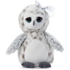The Petting Zoo Owl Stuffed Animal Plushie, Lash’z Animals, Owl Plush Toy 10 inches