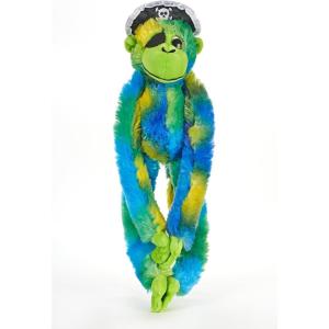 The Petting Zoo Pirate Monkey Stuffed Animal, Gifts for Girls and Boys, Pirate Monkey Plush Toy, 20-inch (Multi/Orange), 4144×7(Green Dark)