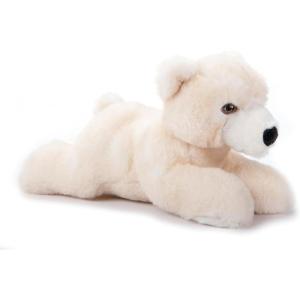 The Petting Zoo Polar Bear Stuffed Animal Plushie, Gifts for Kids, Earth Keeperz Wildlife Animals, Zoologee White Polar Bear Plush Toy, 10 inches