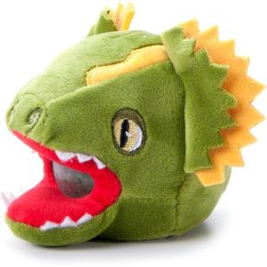 The Petting Zoo Red Fox Stuffed Animal Plushie, Squishiez Wildlife Animal Squeeze Toy, Red Fox Plush Toy, 3 inches(Dilophosaurus)