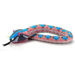 The Petting Zoo Rhino Viper Snake Stuffed Animal Plushie, Gifts for Kids, Wild Onez Snake Animals, Snake Plush Toy 54 Inches