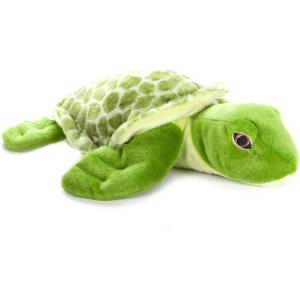 The Petting Zoo Sea Turtle Stuffed Animal Plushie, Gifts for Kids, Earth Keeperz Sealife Animals, Zoologee Green Sea Turtle Plush Toy, 14 inches