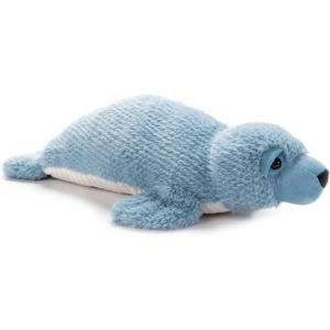 The Petting Zoo Seal Stuffed Animal Plushie, Gifts for Kids, Fuzzlez Sealife Animals, Blue Seal Plush Toy 20 Inches