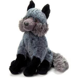 The Petting Zoo Silver Fox Stuffed Animal Plushie, Gifts for Kids, Wild Onez Animals, Fox Plush Toy, 12 inches