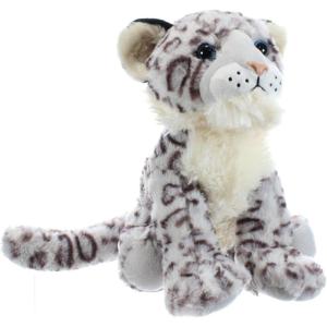 The Petting Zoo Snow Leopard Stuffed Animal, Gifts for Kids, Wild Onez Zoo Animals, Snow Leopard Plush Toy 12 inches