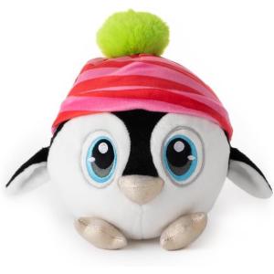 The Petting Zoo Snowball Penguin Stuffed Animal, Gifts for Kids, Christmas Plush Toys, 7 inch (Green Hat)(Pink Hat)
