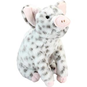 The Petting Zoo Spotted Pig Stuffed Animal Plushie, Gifts for Kids, Wild Onez Barnyard Animals, Pig Plush Toy 12 inches