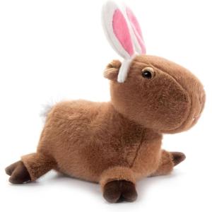 The Petting Zoo Spring Carl Capybara Bunny Stuffed Animal Plushie, Easter Gifts for Kids, Brown Capybara Bunny Plush Toy, 8 inches
