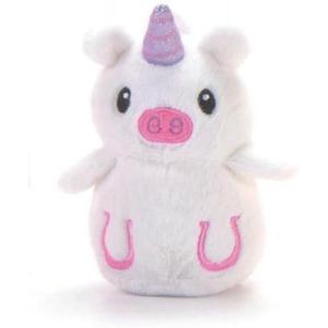 The Petting Zoo Spring Hatchinz Unicorn Stuffed Animal Plushie, Easter Gifts for Kids, White Unicorn Plush Toy, 4 inches
