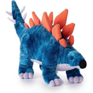 The Petting Zoo Stegosaurus Stuffed Animal Plushie, Gift for Kids, Dinosaur Animals, Blue Dinosaur Plush Toy 17 inches