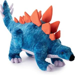 The Petting Zoo Stegosaurus Stuffed Animal Plushie, Gift for Kids, Dinosaur Animals, Blue Dinosaur Plush Toy 22 inches