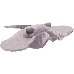The Petting Zoo Stingray Stuffed Animal Plushie, Gifts for Kids, Wild Onez Ocean Animals, Super Jumbo Stingray Plush Toy 63 inches from Tip of Tail to Head