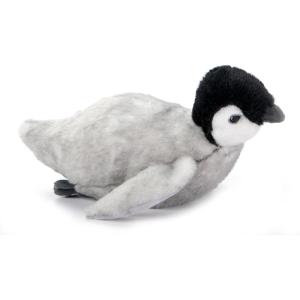 The Petting Zoo Swimming Penguin Chick Stuffed Animal Plushie, Gifts for Kids, Earth Keeperz Sealife Animals, Zoologee Grey Penguin Chick Plush Toy, 11 inches