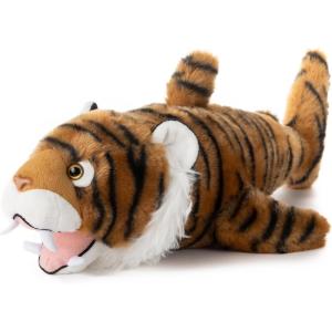 The Petting Zoo Tiger Stuffed Animal Plushie, Gifts for Kids, Bitezillaz Animals, Tiger Plush Toy, 18 inches