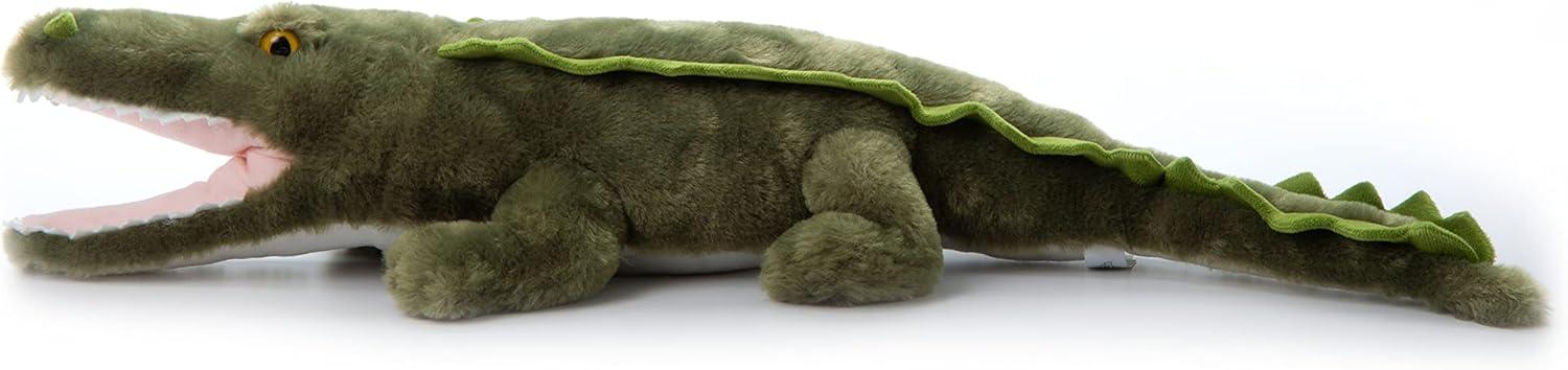 image:imageThe Petting Zoo Alligator Stuffed Animal Gifts for Kids Wild Onez Zoo Animals Alligator Plush Toy 22 inches