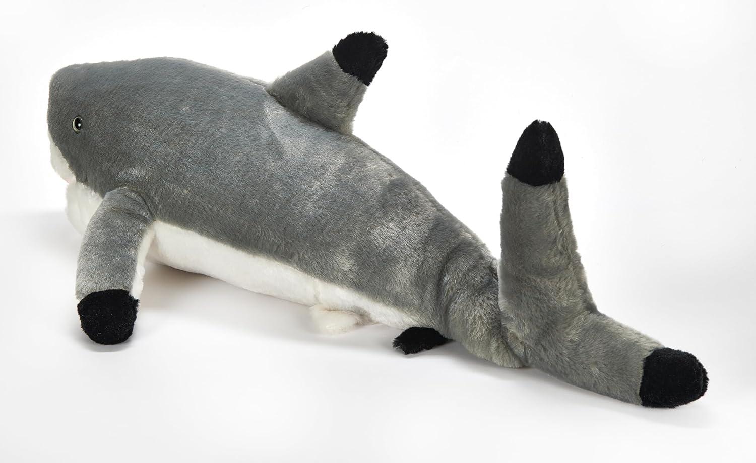 image:imageThe Petting Zoo Blacktip Shark Stuffed Animal Plushie Gifts for Kids Wild Onez Ocean Animals Shark Plush Toy 32 inches