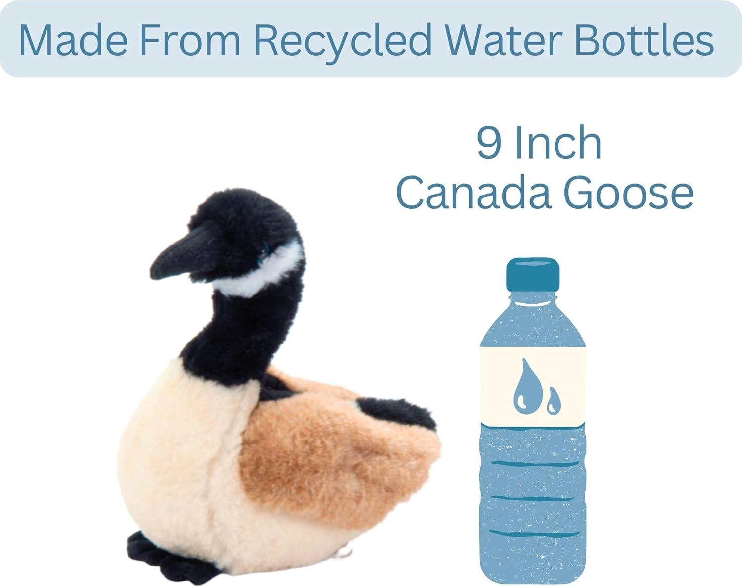 image:imageThe Petting Zoo Canada Goose Stuffed Animal Plushie Gifts for Kids Wild Onez Animals Goose Plush Toy 9 inches