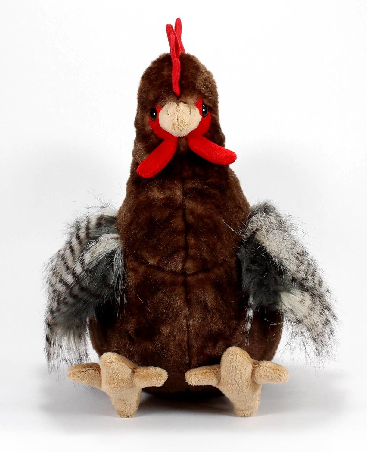 image:imageThe Petting Zoo Chicken Stuffed Animal Plushie Gifts for Kids Wild Onez Farm Animals Chicken Plush Toy 12 inches
