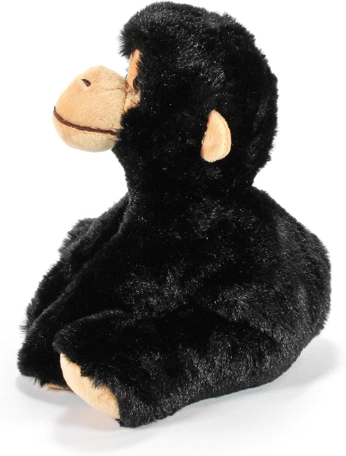 image:imageThe Petting Zoo Chimp Stuffed Animal Plushie Gifts for Kids Wild Onez Wildlife Animals Chimp Plush Toy 9 inches