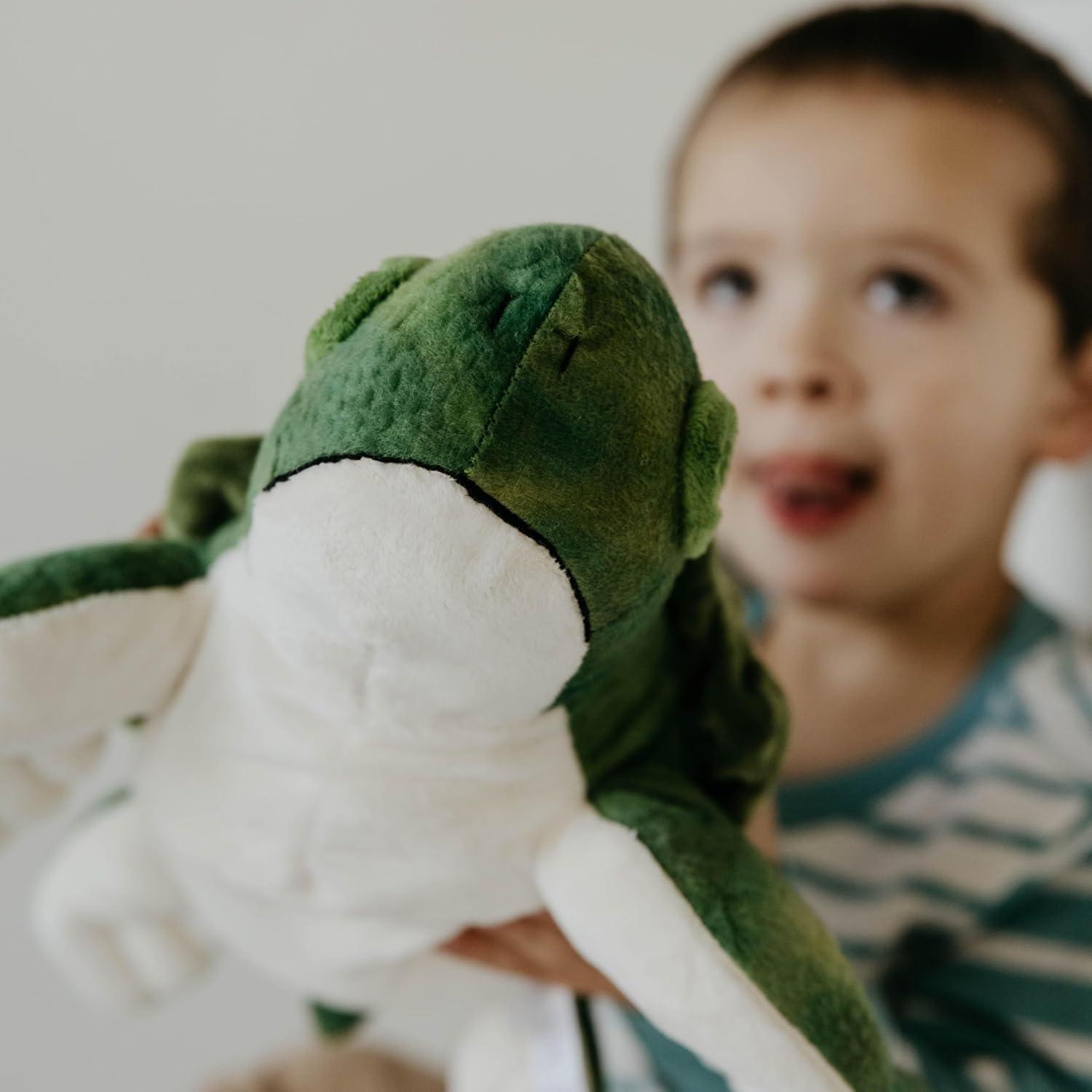 image:imageThe Petting Zoo Conservation Sea Turtle Stuffed Animal Gifts for Kids Baby Sea Turtle Plush Toy 10 inches