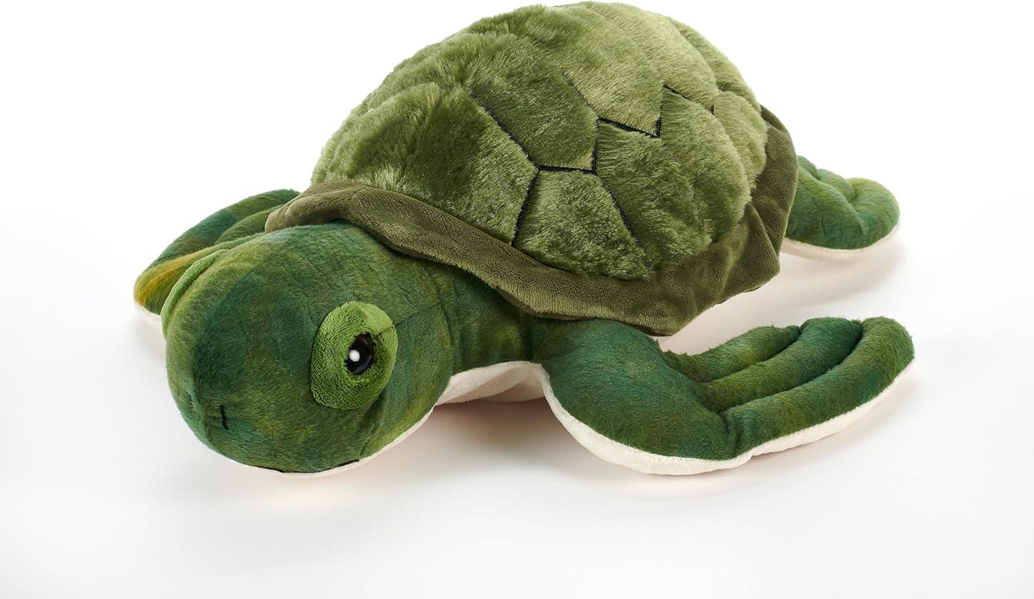 image:imageThe Petting Zoo Conservation Sea Turtle Stuffed Animal Plushie Gifts for Kids Ocean Animals Sea Turtle Plush Toy 18 Inches