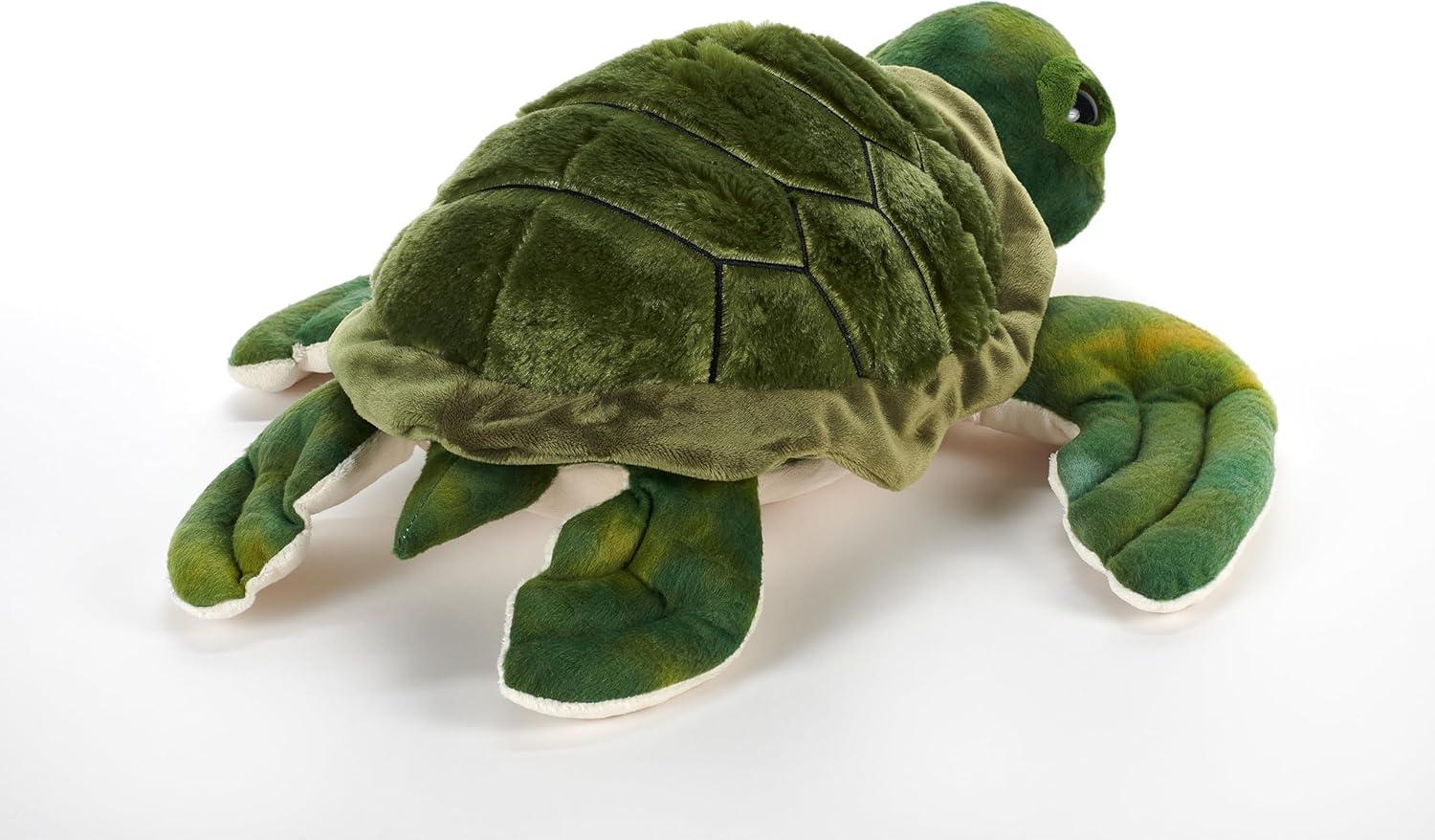 image:imageThe Petting Zoo Conservation Sea Turtle Stuffed Animal Plushie Gifts for Kids Ocean Animals Sea Turtle Plush Toy 18 Inches