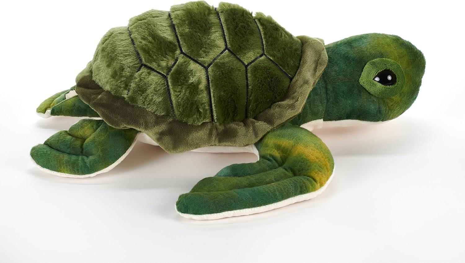 image:imageThe Petting Zoo Conservation Sea Turtle Stuffed Animal Plushie Gifts for Kids Ocean Animals Sea Turtle Plush Toy 18 Inches