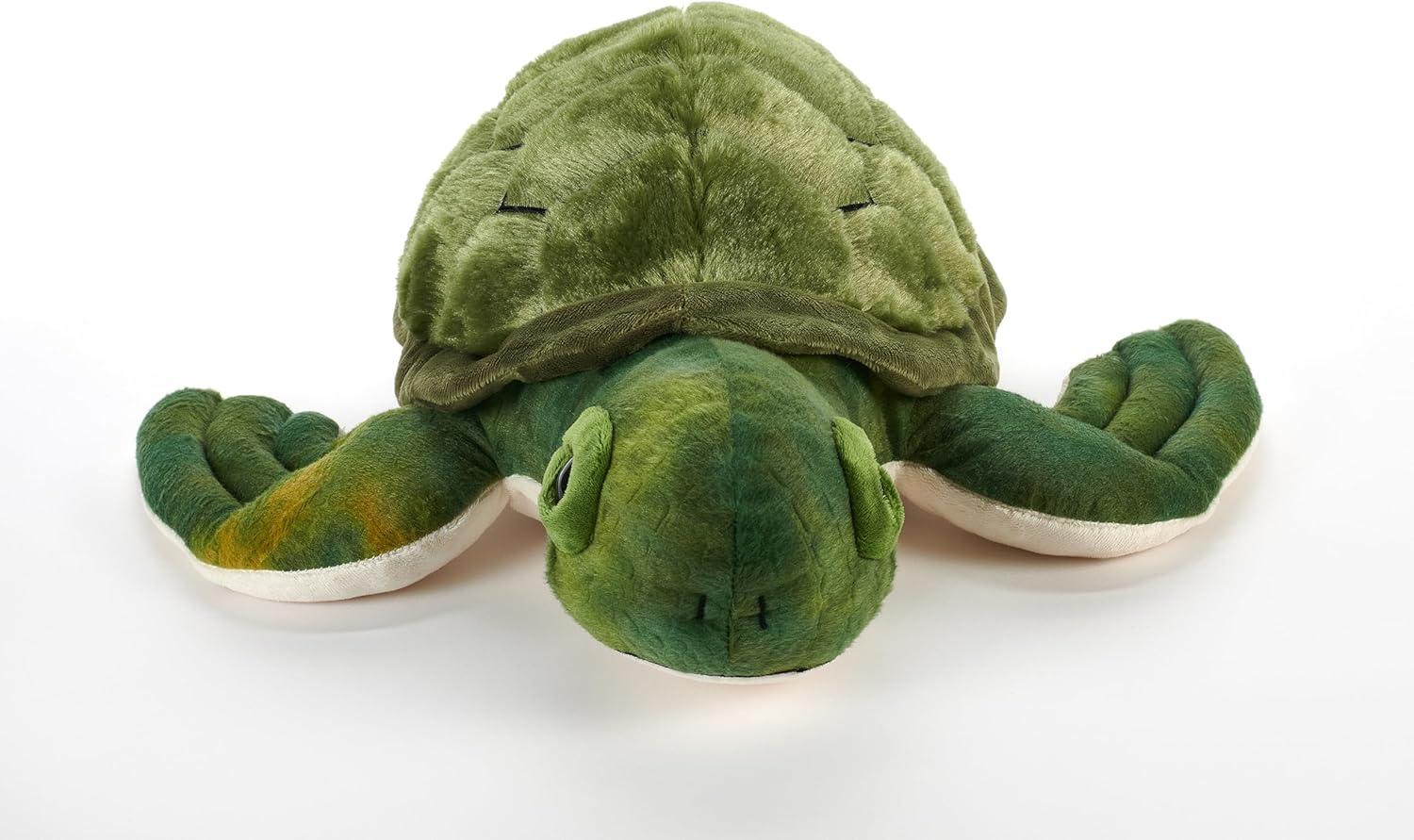 image:imageThe Petting Zoo Conservation Sea Turtle Stuffed Animal Plushie Gifts for Kids Ocean Animals Sea Turtle Plush Toy 18 Inches