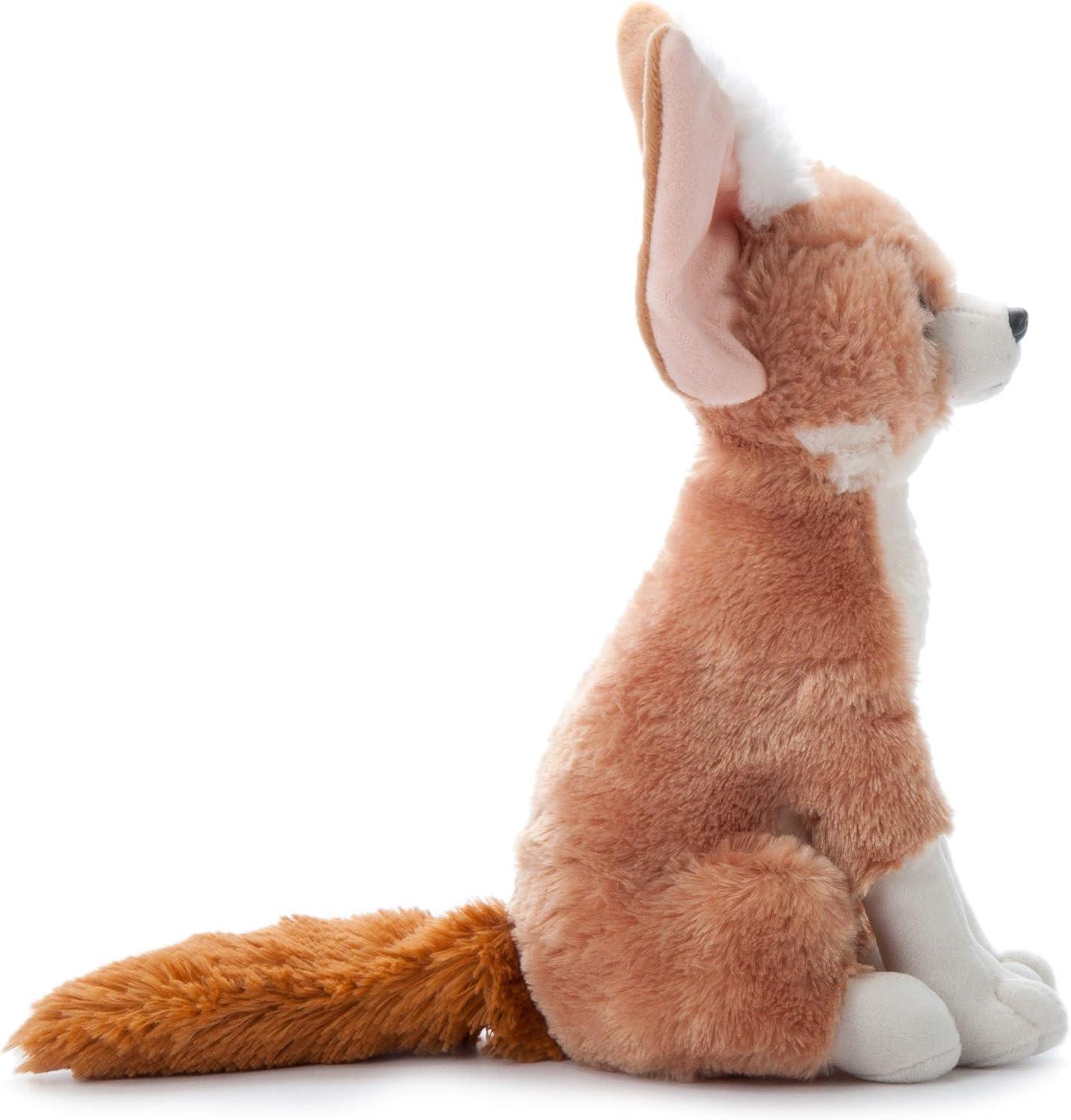 image:imageThe Petting Zoo Fennec Fox Stuffed Animal Gifts for Kids Wild Onez Zoo Animals Fennec Fox Plush Toy 12 inches