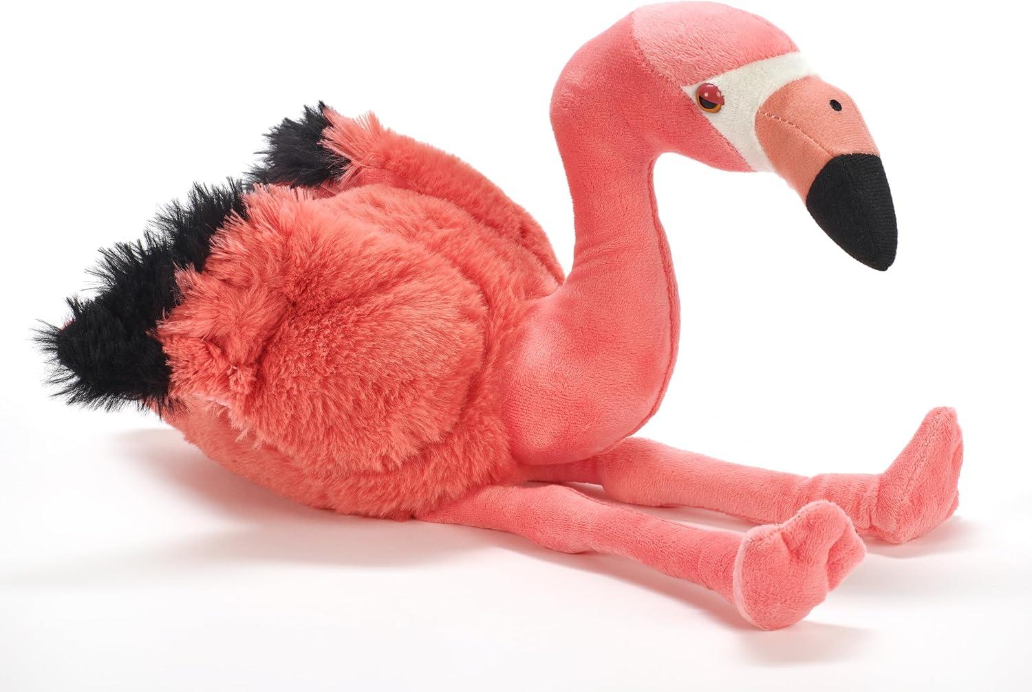 image:imageThe Petting Zoo Flamingo Stuffed Animal Gifts for Kids Wild Onez Zoo Animals Flamingo Plush Toy 12 inches