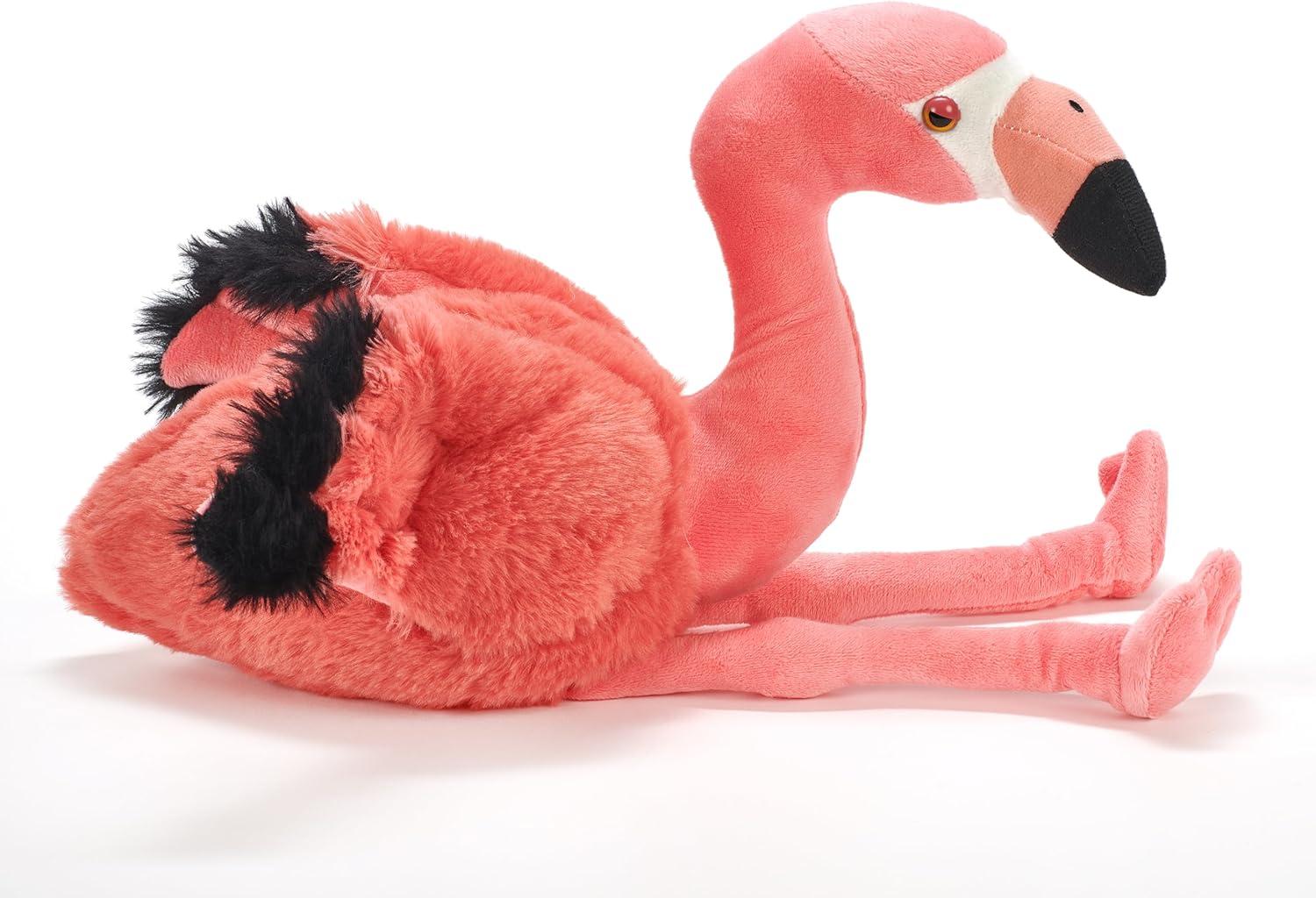 image:imageThe Petting Zoo Flamingo Stuffed Animal Gifts for Kids Wild Onez Zoo Animals Flamingo Plush Toy 12 inches