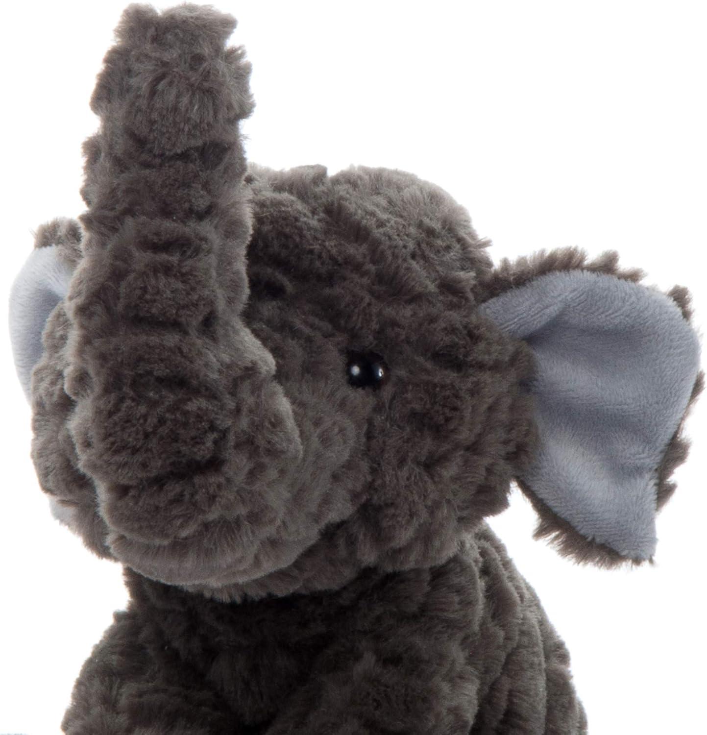 image:imageThe Petting Zoo Floppy Elephant Stuffed Animal Plushie Gifts for Kids Wild Onez Wildlife Animals Elephant Plush Toy 9 Inches
